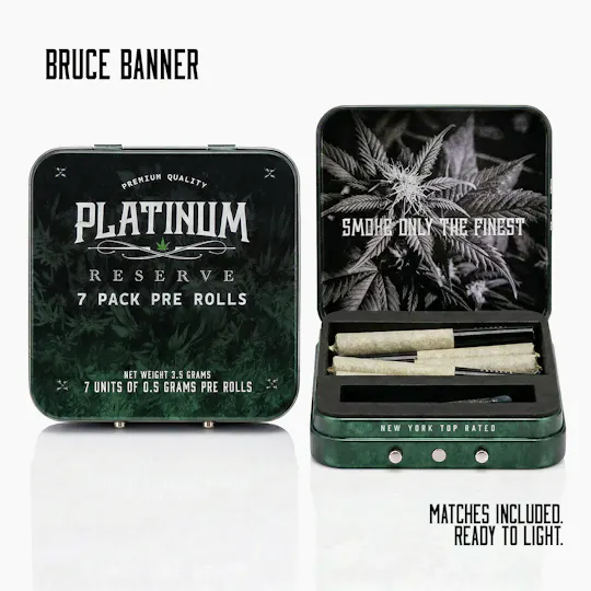 Platinum Reserve - Bruce Banner | Minis | 0.5g each | 7pk - 1
