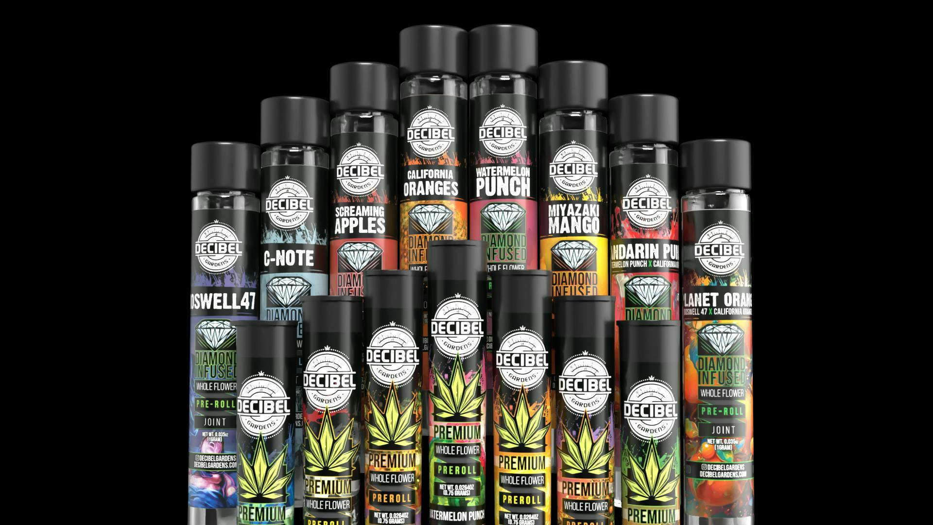 Decibel Gardens - Acid Bath | Infused Pre Roll | 1g - 1