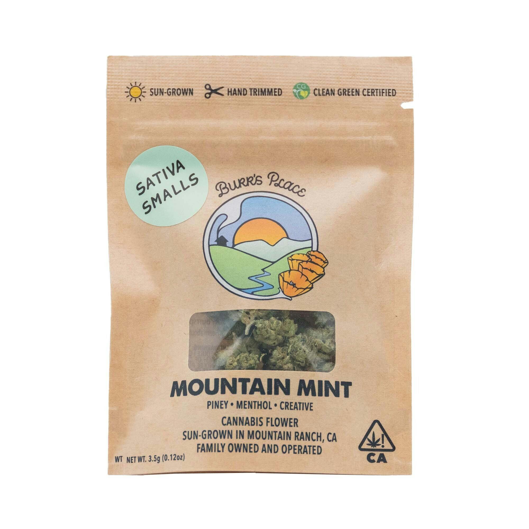 Burr's Place - Mountain Mint | Smalls | 3.5g - 1