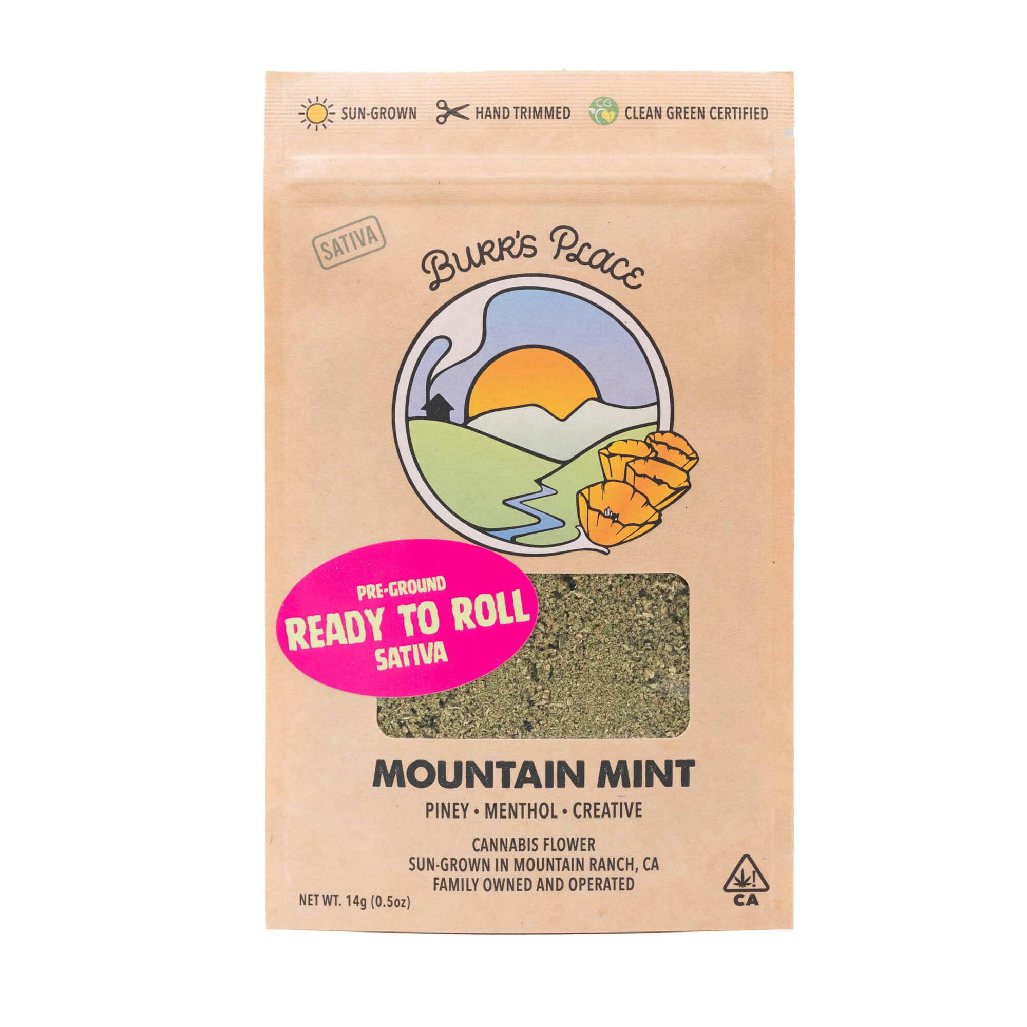 Burr's Place - Mountain Mint | Ground | 14g - 1