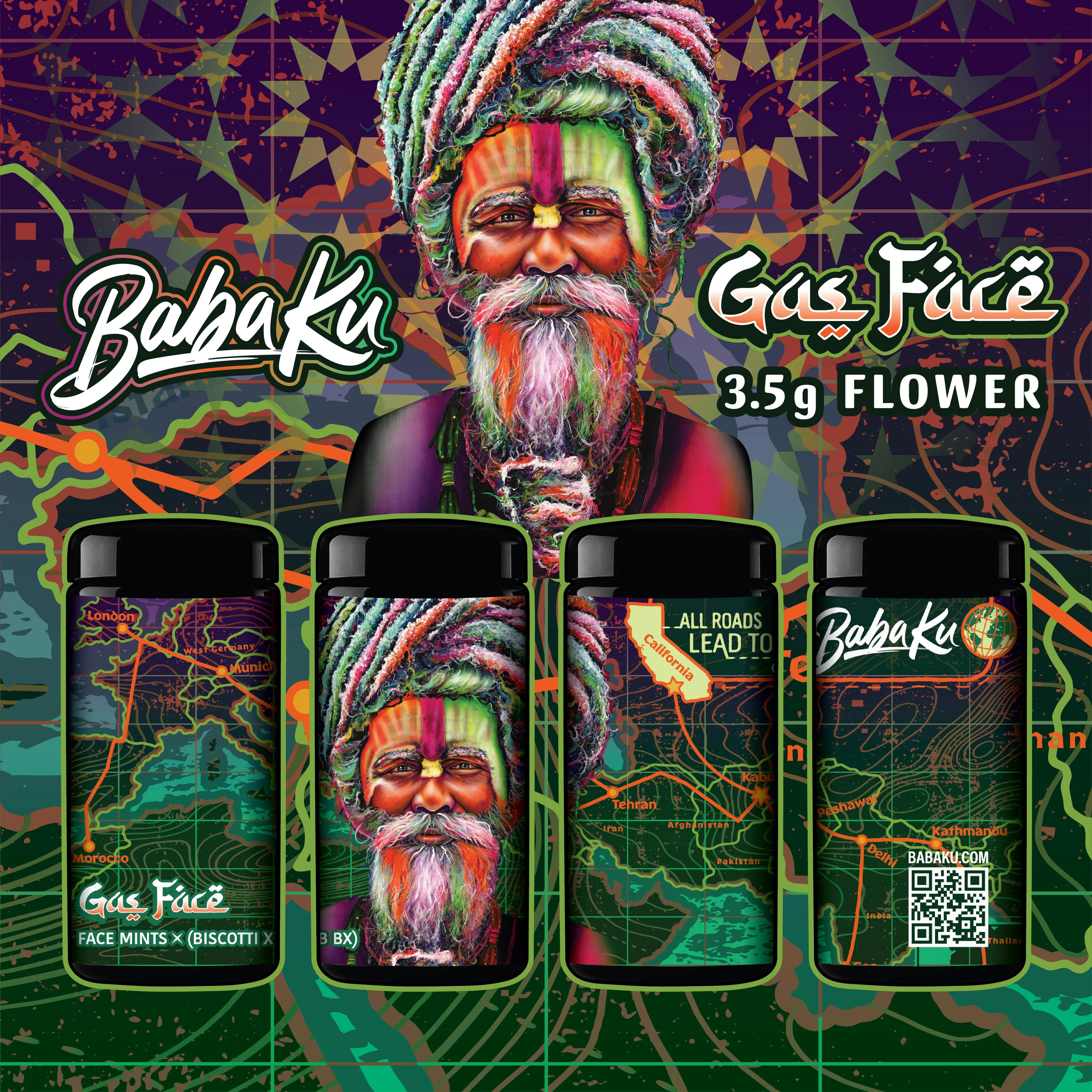 Baba Ku Farms - Baba Ku Farms | Gas Face | Big Buds | 3.5g - 1