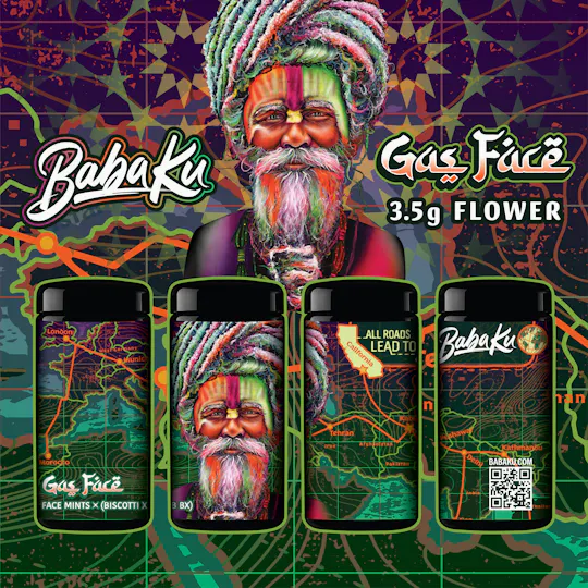 Baba Ku Farms - Baba Ku Farms | Gas Face | Big Buds | 3.5g - 1