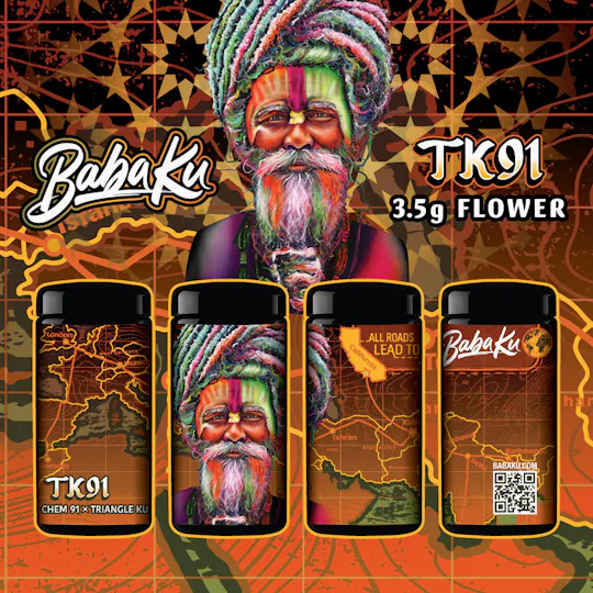 Baba Ku Farms - Baba Ku Farms | TK91 | Big Buds | 3.5g - 1