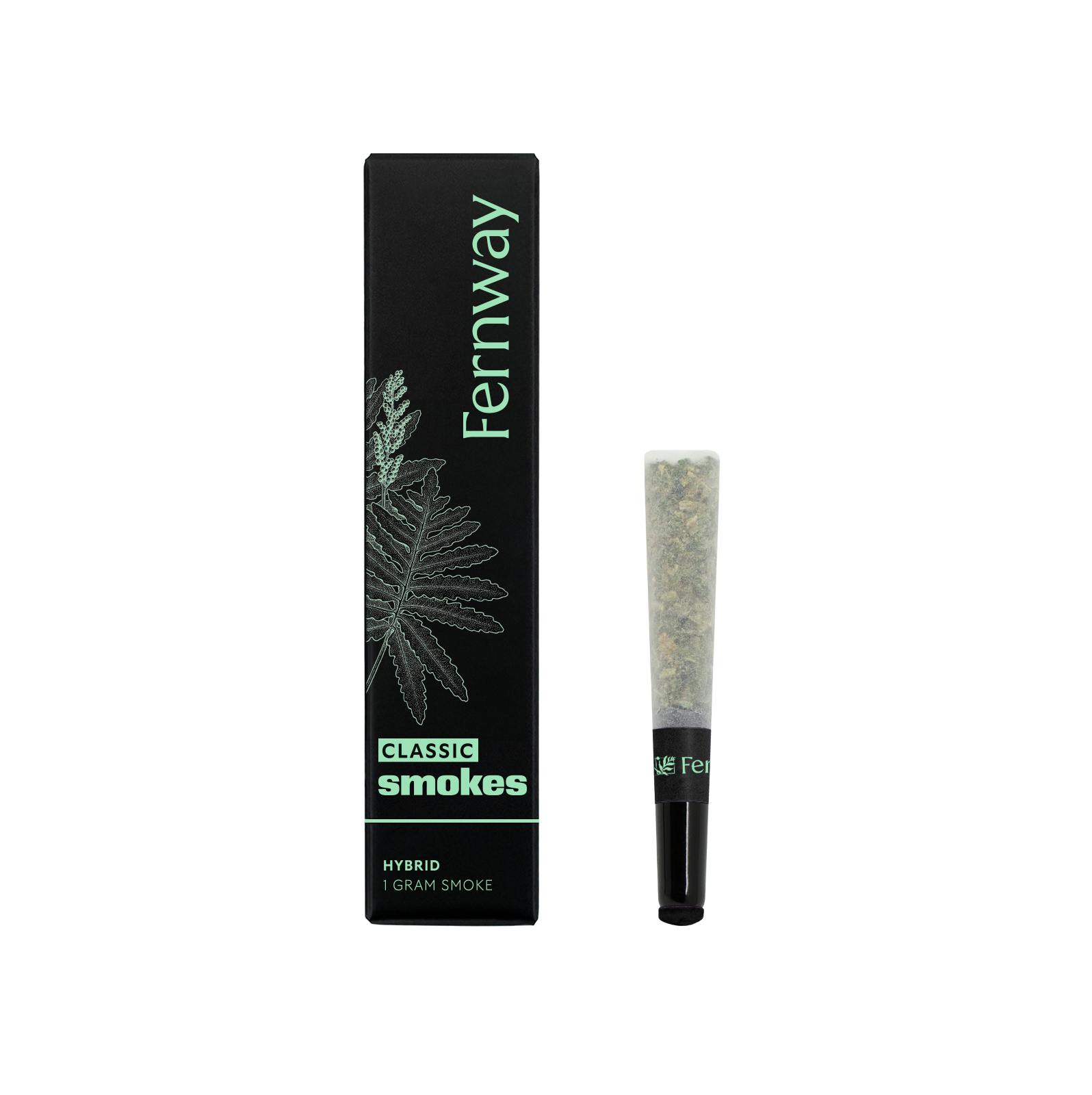 Fernway - Classic Smokes: Hybrid | Infused Joint | 1g - 1