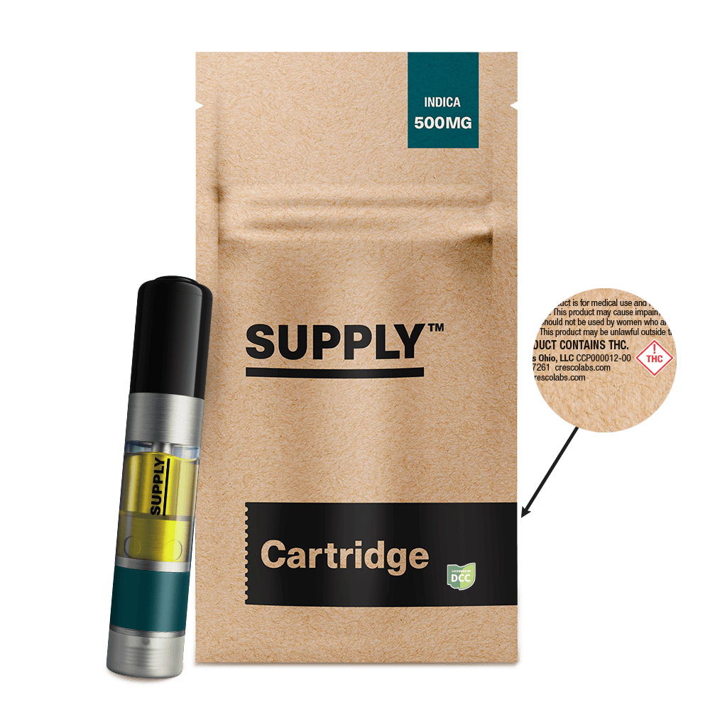 Supply Brand - Indica | Cartridge | 0.5g - 1