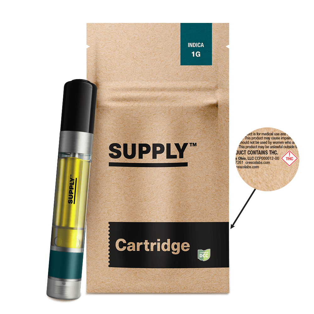 Supply Brand - Indica | Cartridge | 1g - 1