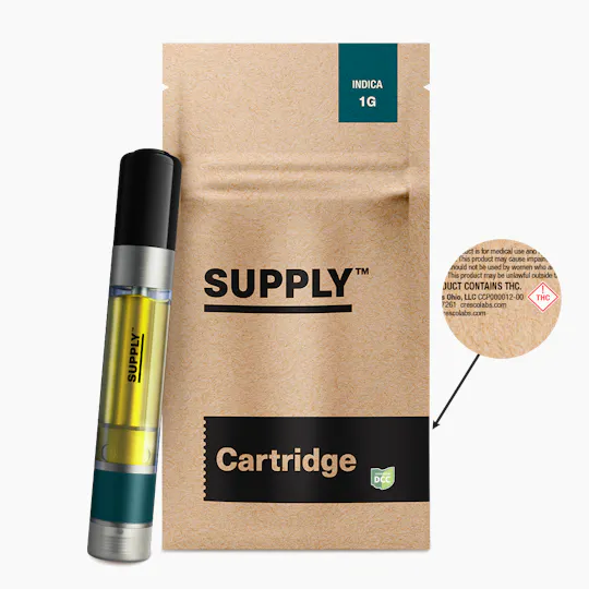 Supply Brand - Indica | Cartridge | 1g - 1