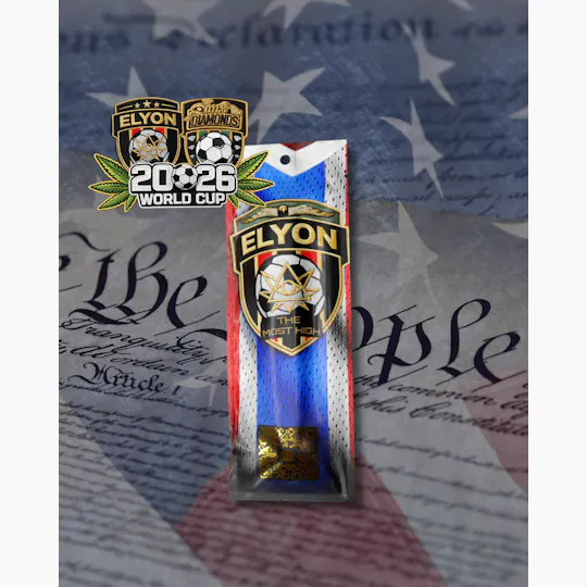 Bango Distribution - Elyon World Cup - Grape Gas - USA - Single Pre Roll - 1.25g - 1
