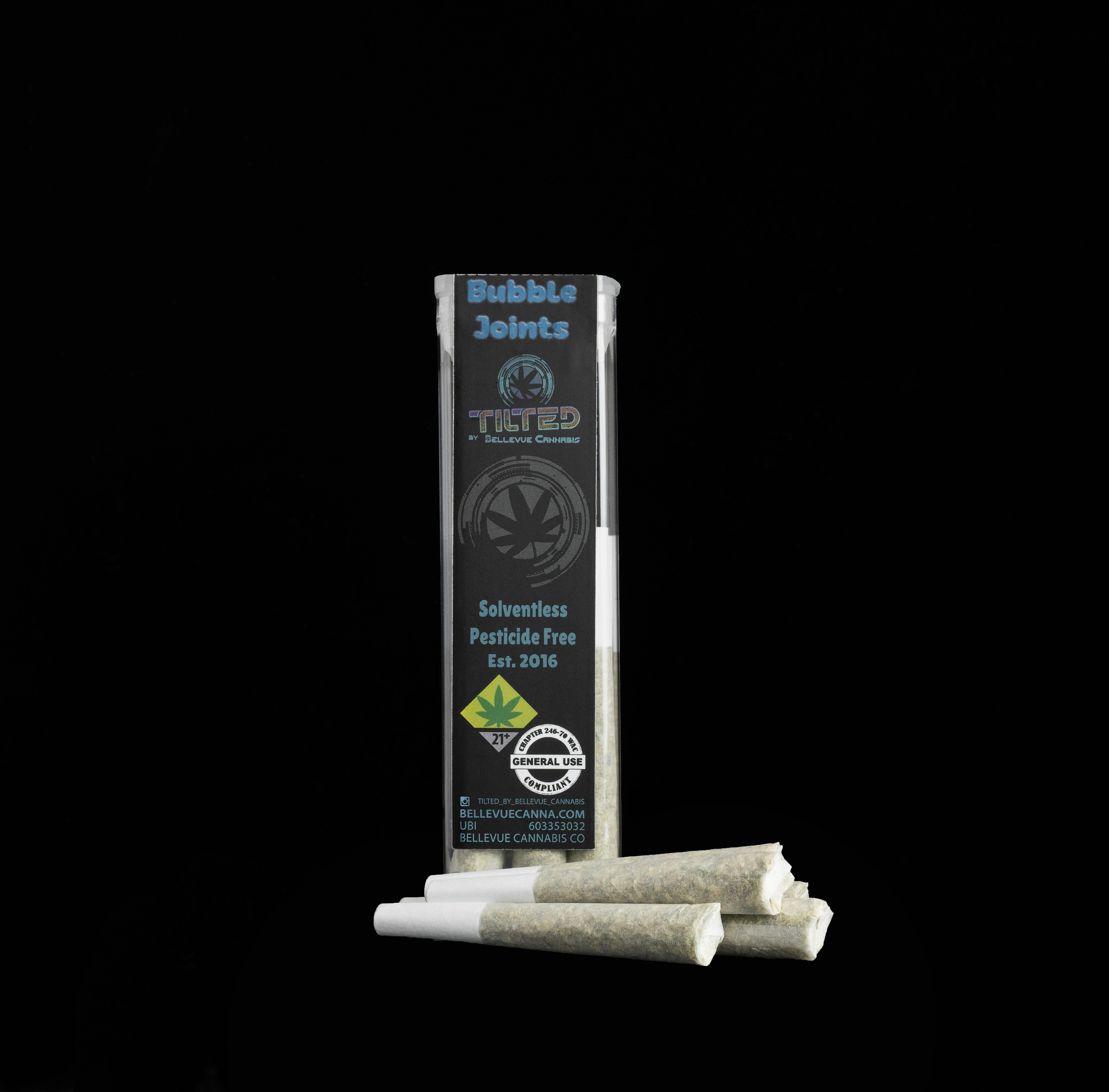Tilted by Bellevue Cannabis Co - Gelonade | Bubble Infused Joints | 0.6g each | 6pk - 1