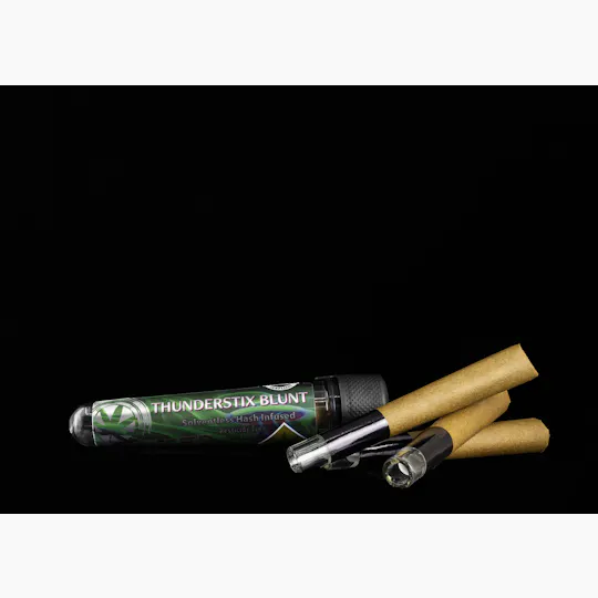 Tilted by Bellevue Cannabis Co - Ripped Off Runtz | Thunderstix Glass Tip Infused Blunts | 1.2g each | 3pk - 1