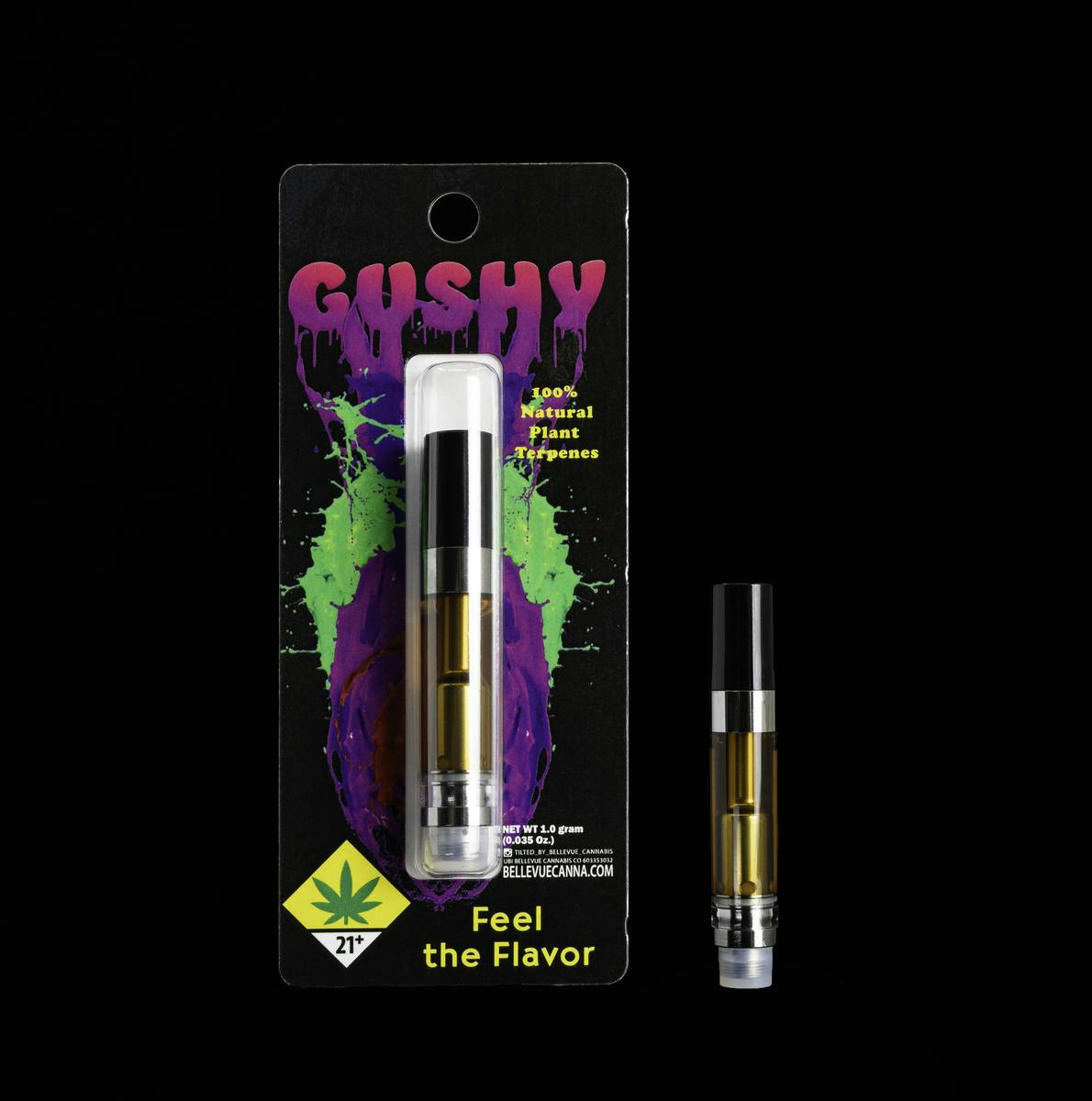 Tilted by Bellevue Cannabis Co - Pineapple Express | Gushy Cartridge | 1g - 1