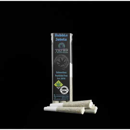 Tilted by Bellevue Cannabis Co - Don Lemon | Bubble Infused Joints | 0.6g each | 6pk - 1