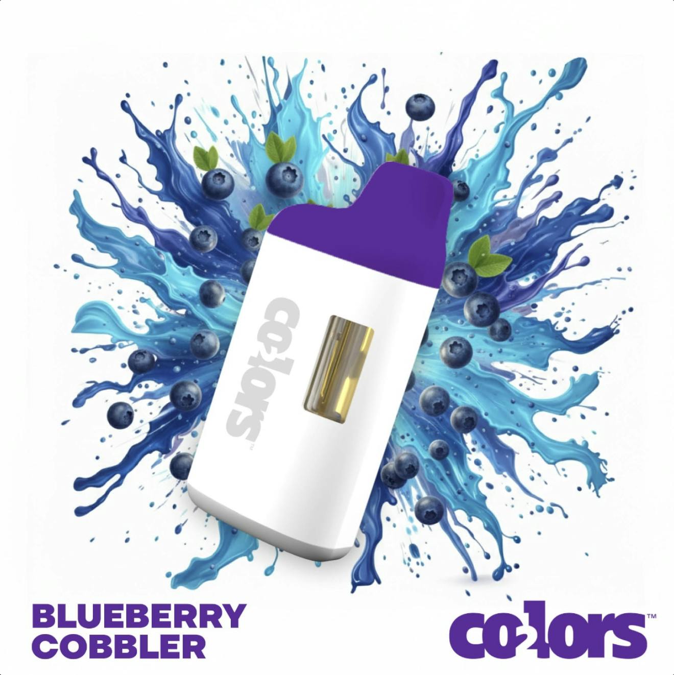 Co2lors - Blueberry Cobbler | Prism All-In-One Disposable | 1g - 1