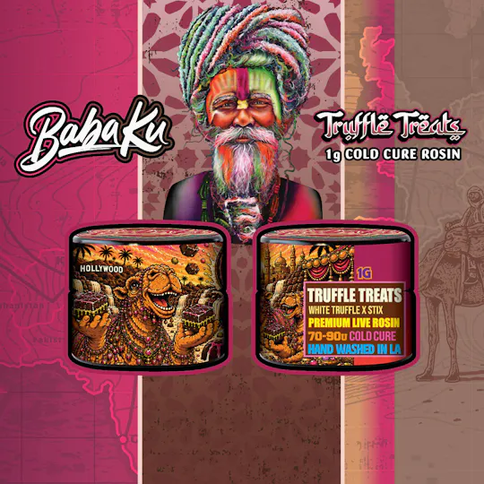 Baba Ku Farms - Baba Ku Farms | Truffle Treats | Cold Cure Rosin | 1g - 1