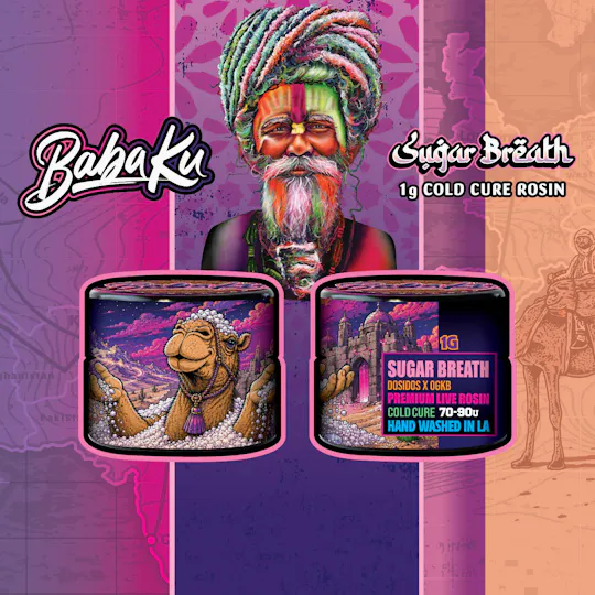 Baba Ku Farms - Baba Ku Farms | Sugar Breath | Cold Cure Rosin | 1g - 1