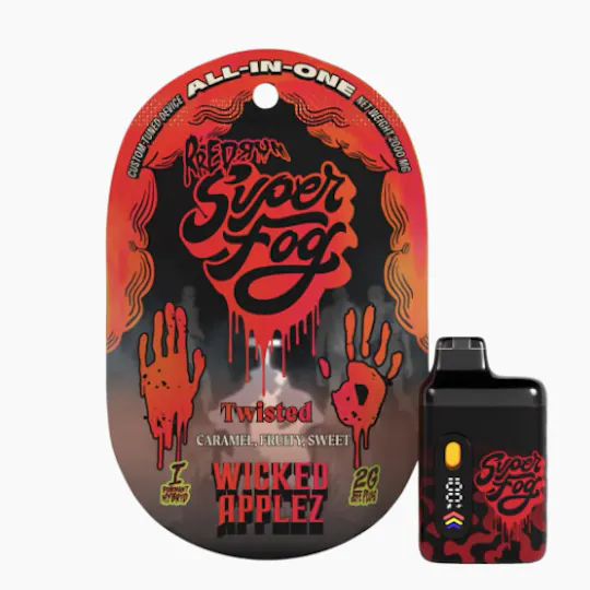 Super Fog by MFused - LOUD Liquid Diamonds 2g Jefé Plus - Wicked Applez - 1