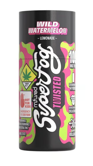 Super Fog by MFused - TWISTED Wild Watermelon | 100mg | 2oz - 1