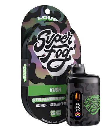 Super Fog by MFused - LOUD Liquid Diamonds 2g Jefé - Strawberry Kush - 1