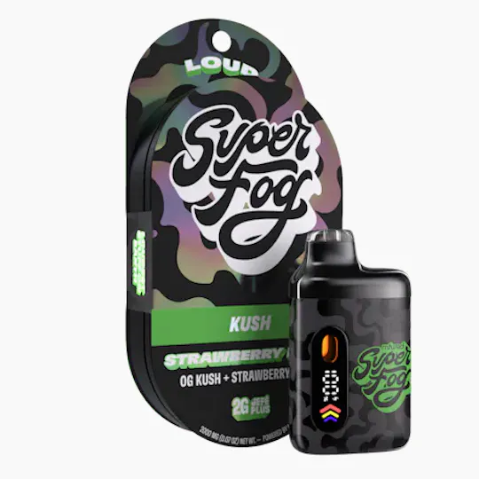 Super Fog by MFused - LOUD Liquid Diamonds 2g Jefé - Strawberry Kush - 1