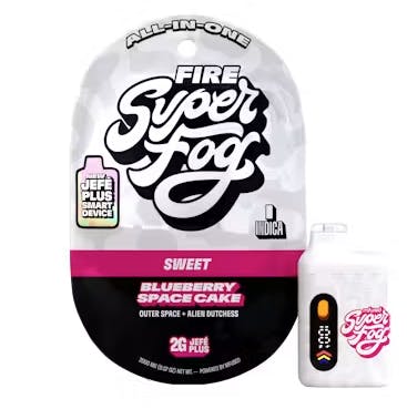 Super Fog by MFused - FIRE Liquid Diamonds 2g Jefé - Blueberry Space Cake - 1