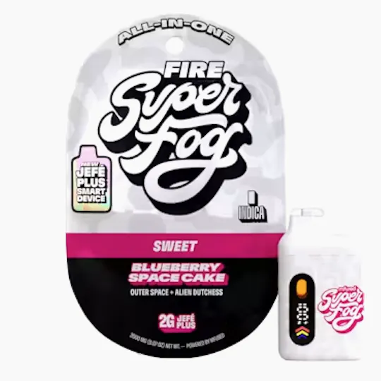 Super Fog by MFused - FIRE Liquid Diamonds 2g Jefé - Blueberry Space Cake - 1