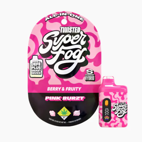 Super Fog by MFused - TWISTED Liquid Diamonds 1g Jefé - Pink Burzt - 1