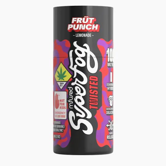 Super Fog by MFused - TWISTED Früt Punch | 100mg | 2oz - 1