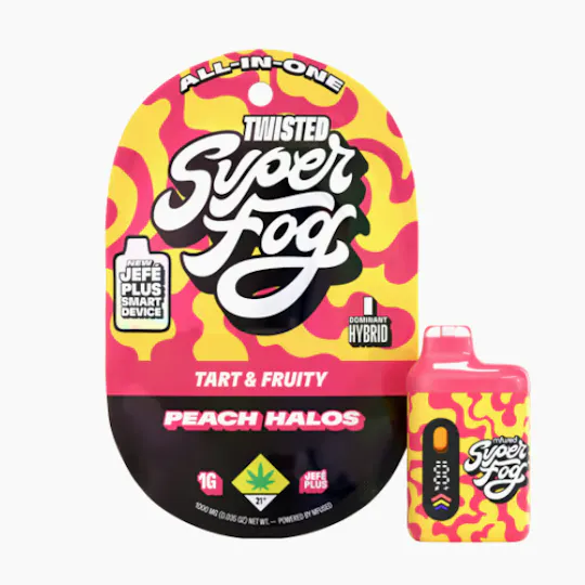 Super Fog by MFused - TWISTED Liquid Diamonds 1g Jefé - Peach Halos - 1