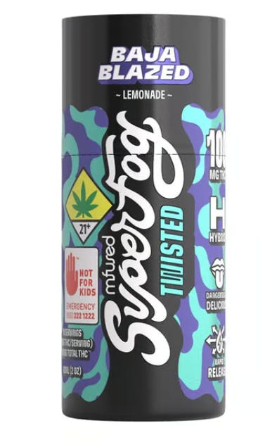 Super Fog by MFused - TWISTED Baja Blazed | 100mg | 2oz - 1