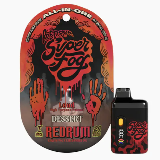 Super Fog by MFused - LOUD Liquid Diamonds 2g Jefé Plus - REDRUM - 1