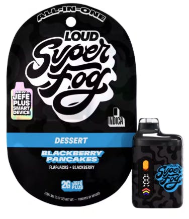 Super Fog by MFused - LOUD Liquid Diamonds 2g Jefé - Blackberry Pancakes - 1