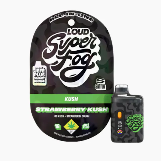 Super Fog by MFused - LOUD Liquid Diamonds 1g Jefé - Strawberry Kush - 1