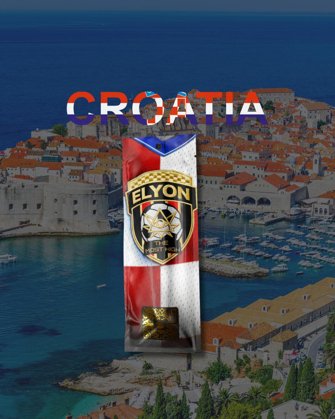 Bango Distribution - Elyon World Cup - Croatia- Permanent Gas- Single Pre Roll - 1.25g - 1