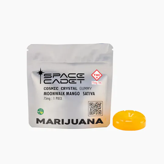 Space Cadet - Moonwalk Mango 75mg Cosmic Crystals Gummy - 1
