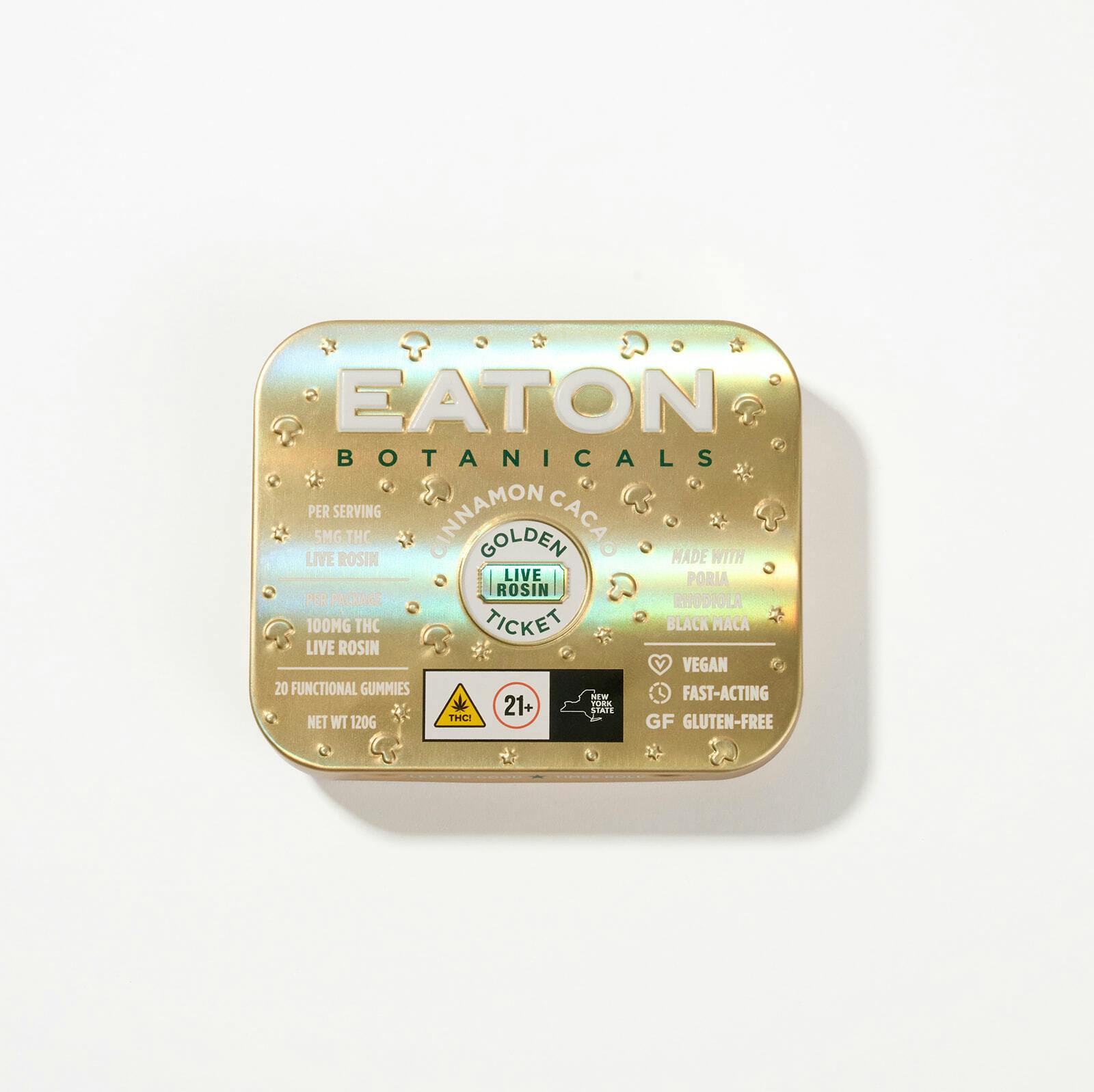 Eaton Botanicals - Golden Ticket | Cinnamon Cacao - 1