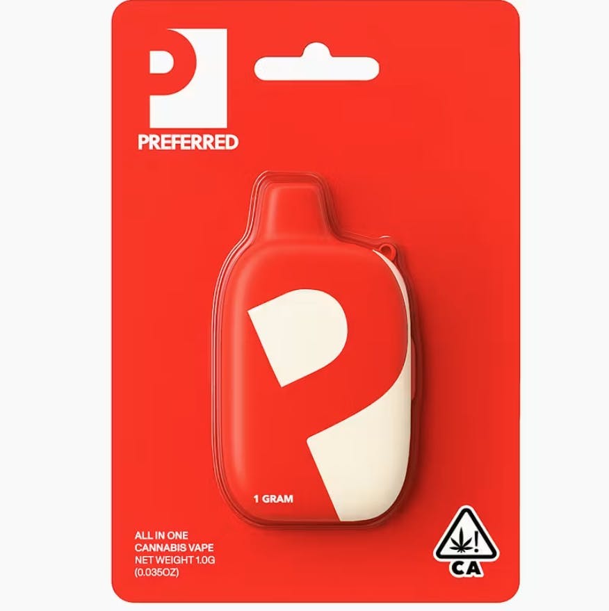 Preferred Gardens - Red Runtz | Disposable | 1g - 1