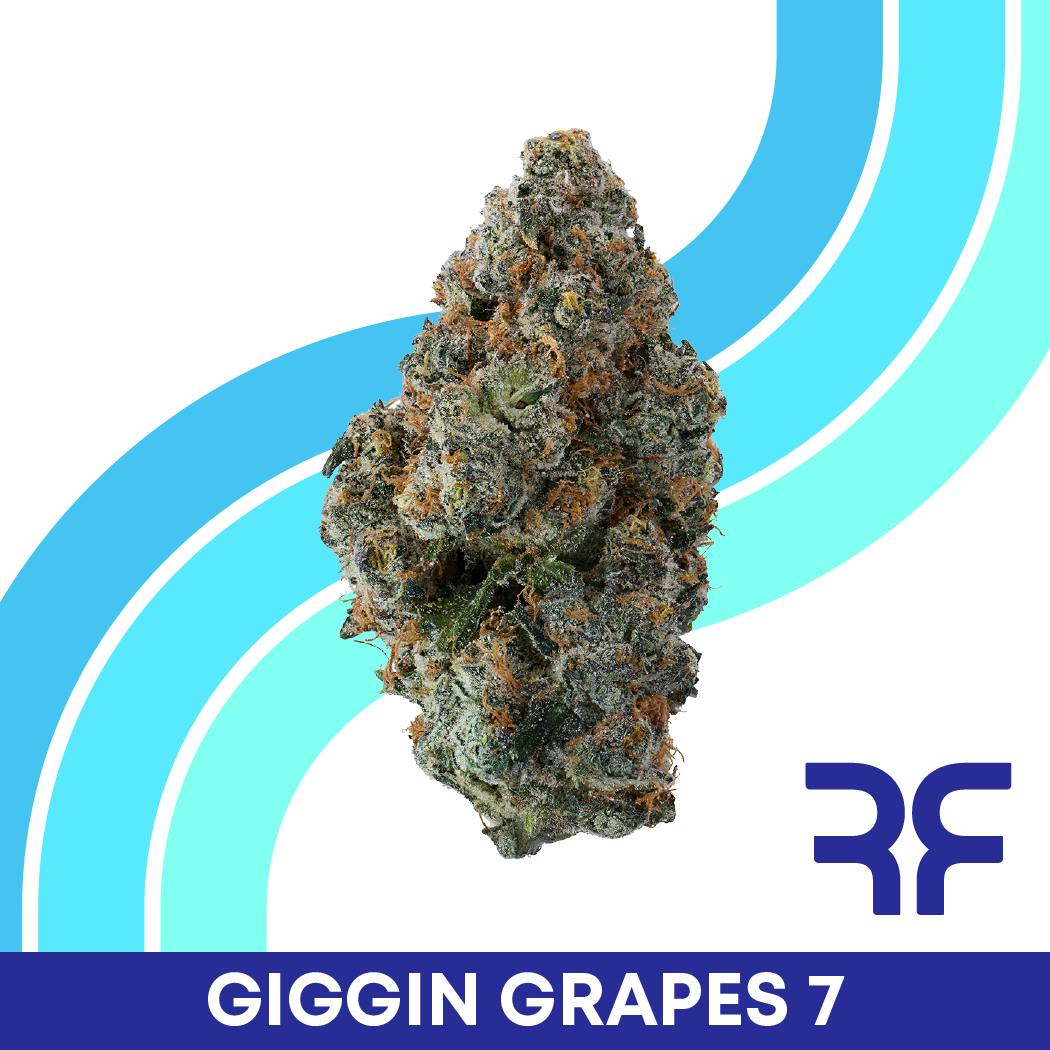 REEF Cannabis - Giggin Grapes #7 Whole Flower - 1