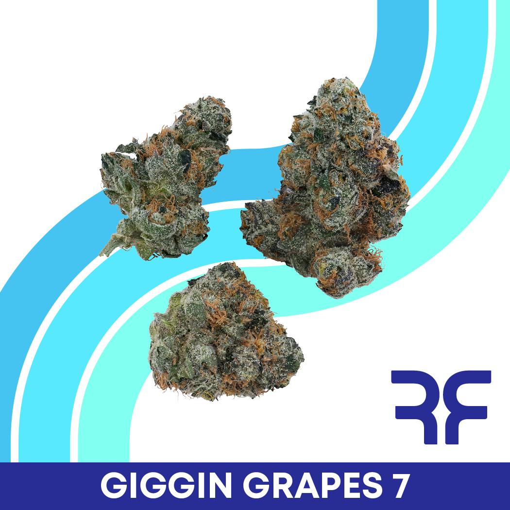 REEF Cannabis - Giggin Grapes #7 Small Buds - 1