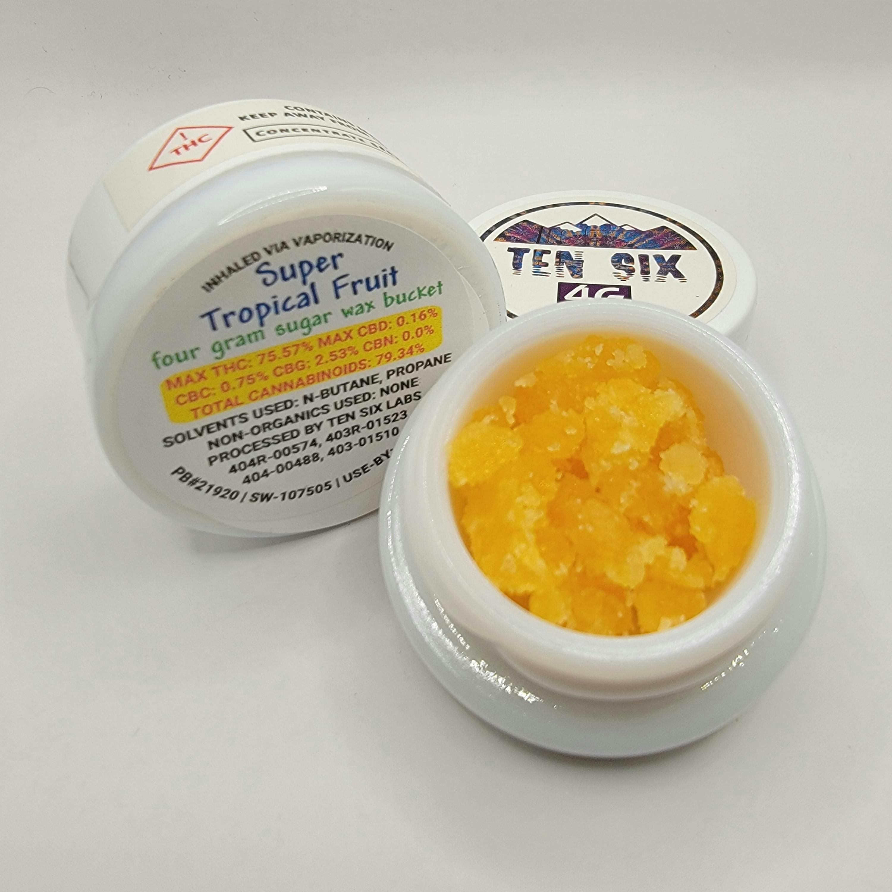 Ten Six Labs - Super Tropical Fruit - 4g Sugar Wax - 1