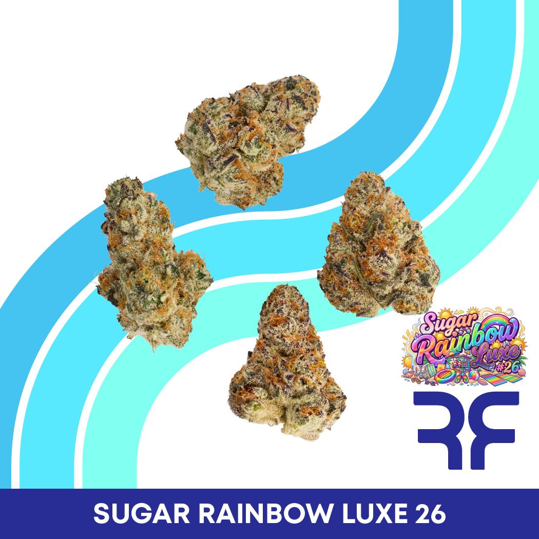 REEF Cannabis - Sugar Rainbow Luxe 26 Small Buds - 1