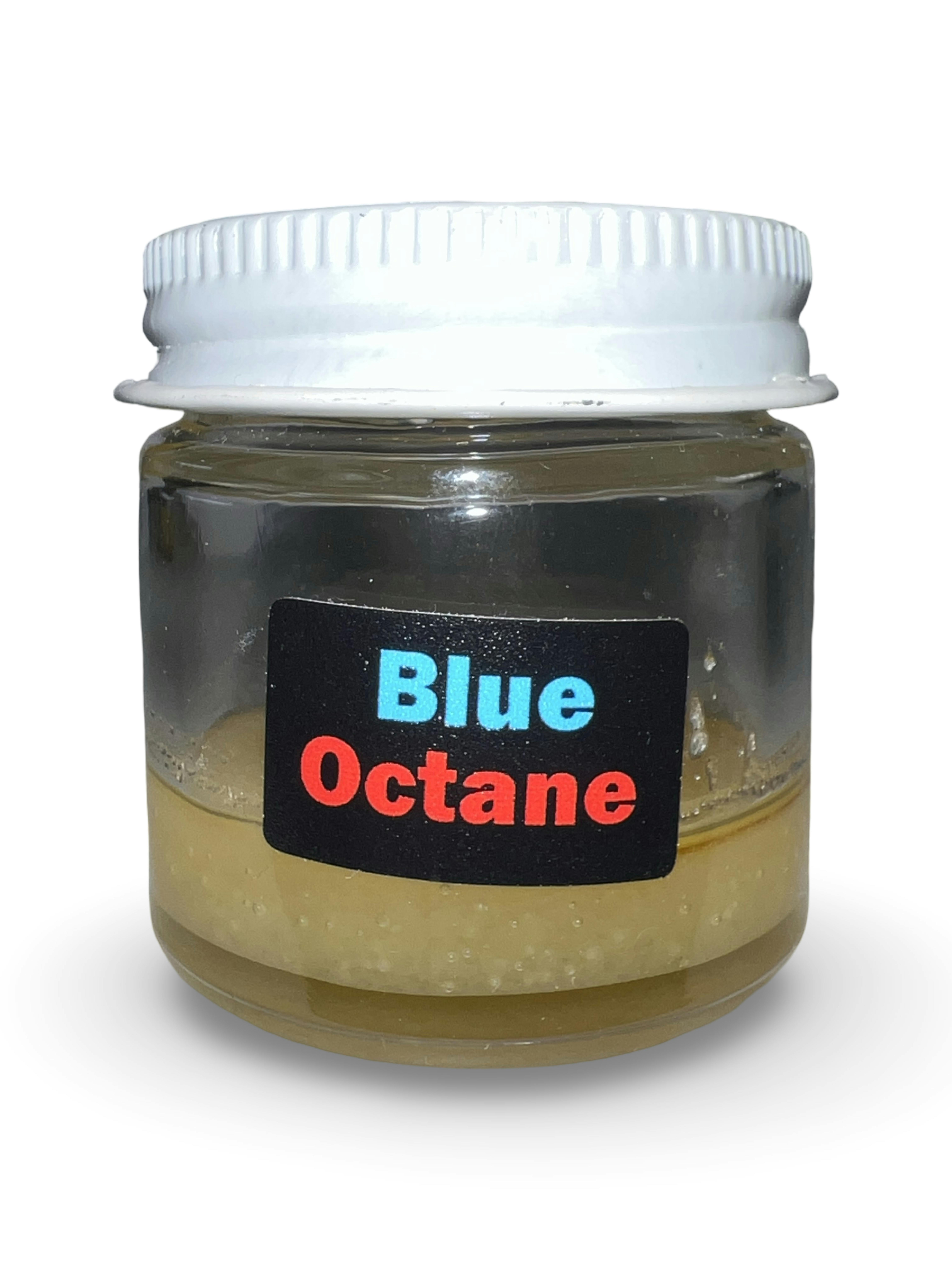 Indico - Blue Octane 7g Cured Resin Baller Jar - Oasis Refinery - 1