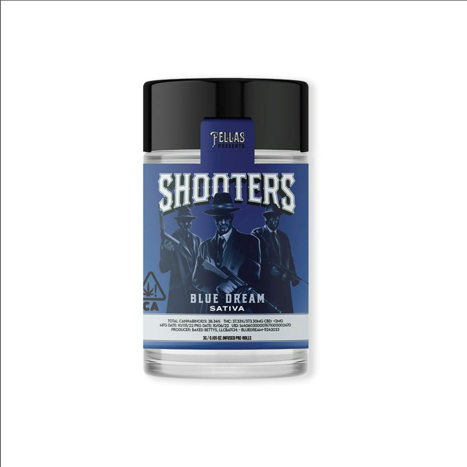 The Syndicate - THE SYNDICATE | FELLAS SHOOTERS INFUSED BABY 5pk - Blue Dream - 1