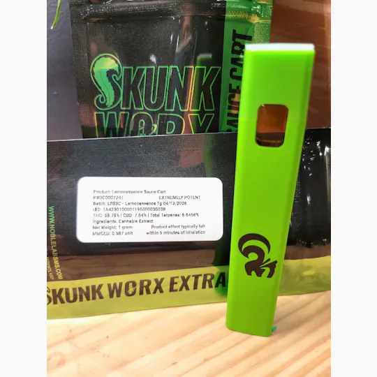 Noble Labs - Noble Labs - Skunk Worx Sauce Cart 1g | Lemonessence - 1