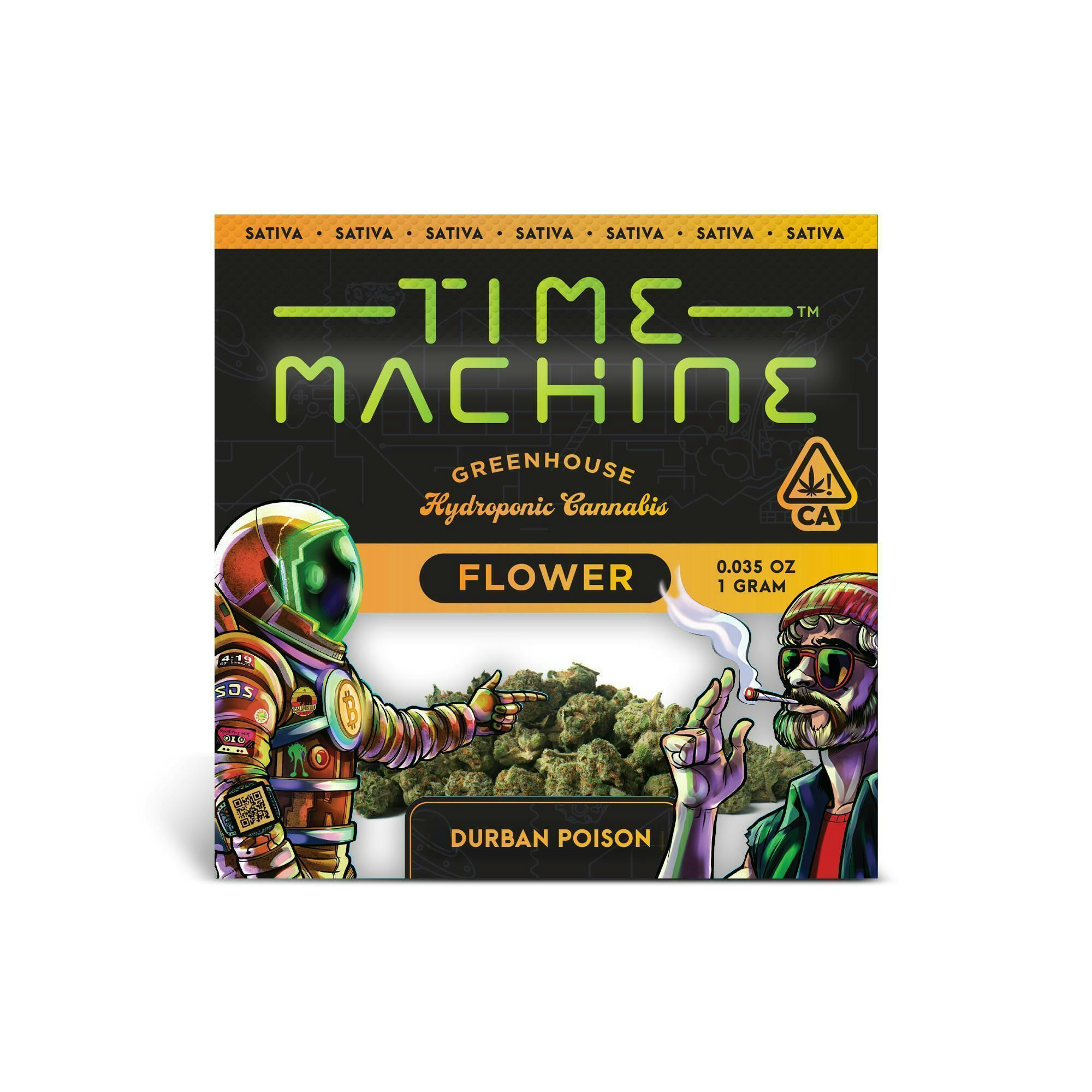 Time Machine - Durban Poison | Smalls | 1g - 1