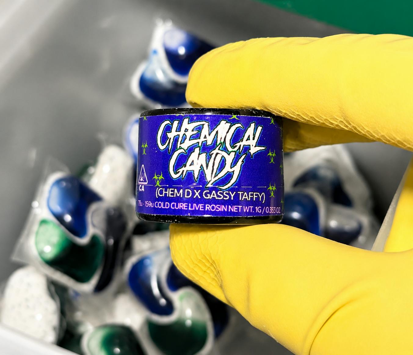 HIgh Top - Chemical Candy | Solventless | Live Rosin | 1g - 1