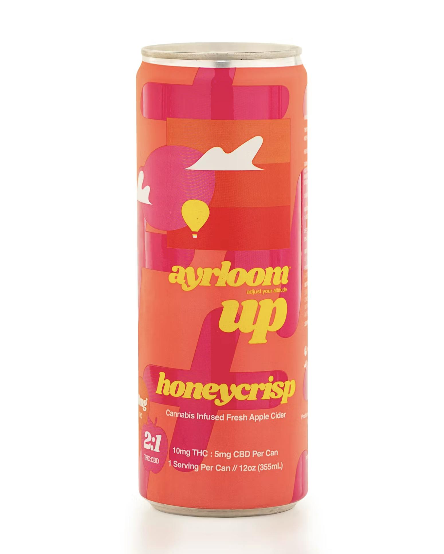 ayrloom - Honeycrisp 2:1 THC:CBD Cider | Carbonated | 10mg | 12 fl oz - 1