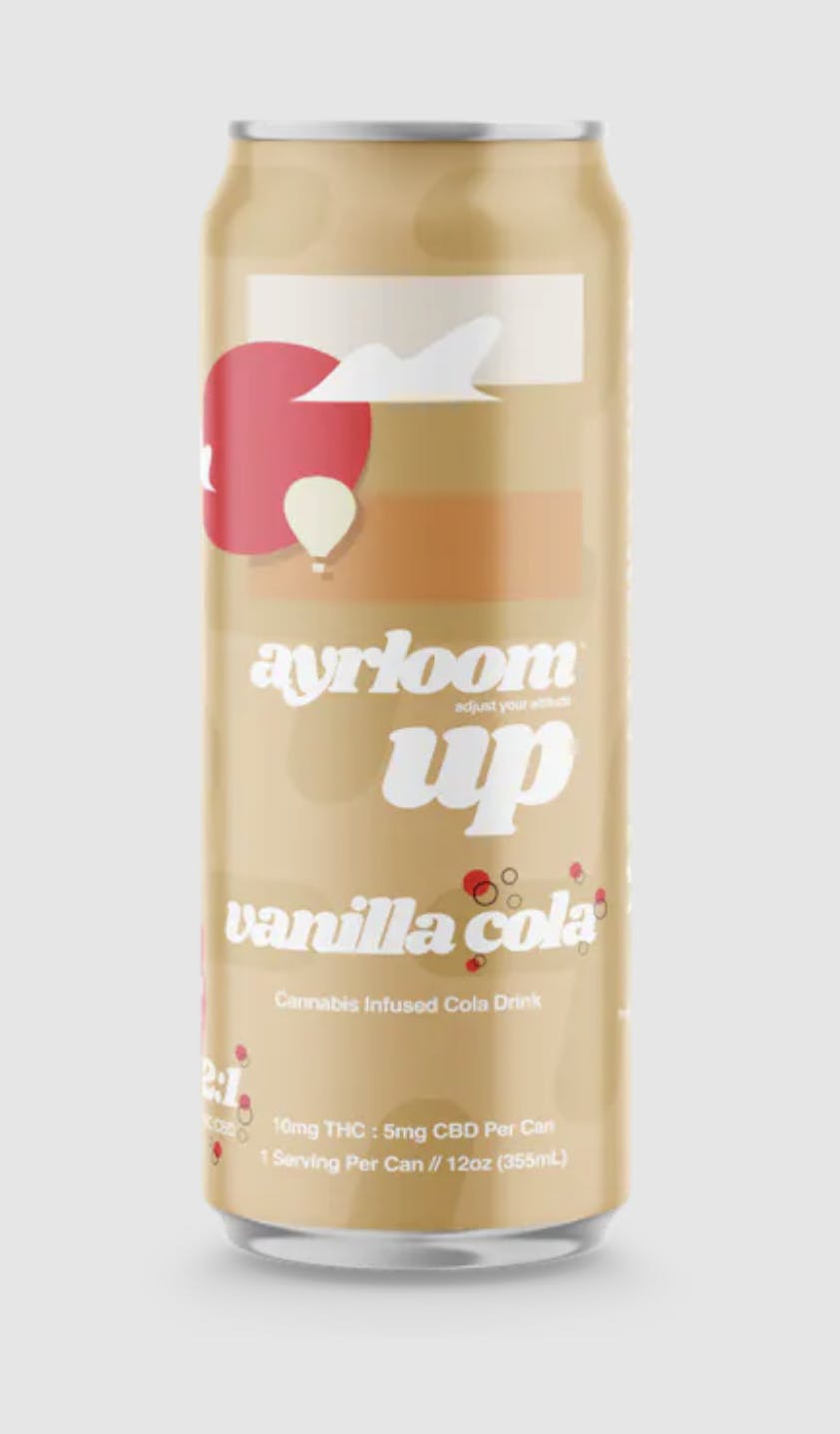 ayrloom - Vanilla Cola 2:1 THC:CBD | Carbonated | 10mg | 12 fl oz - 1