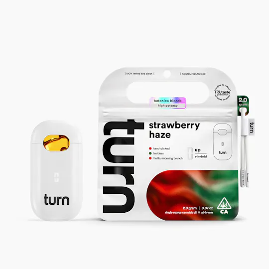 turn - strawberry haze | turnOne disposable | 2g - 1