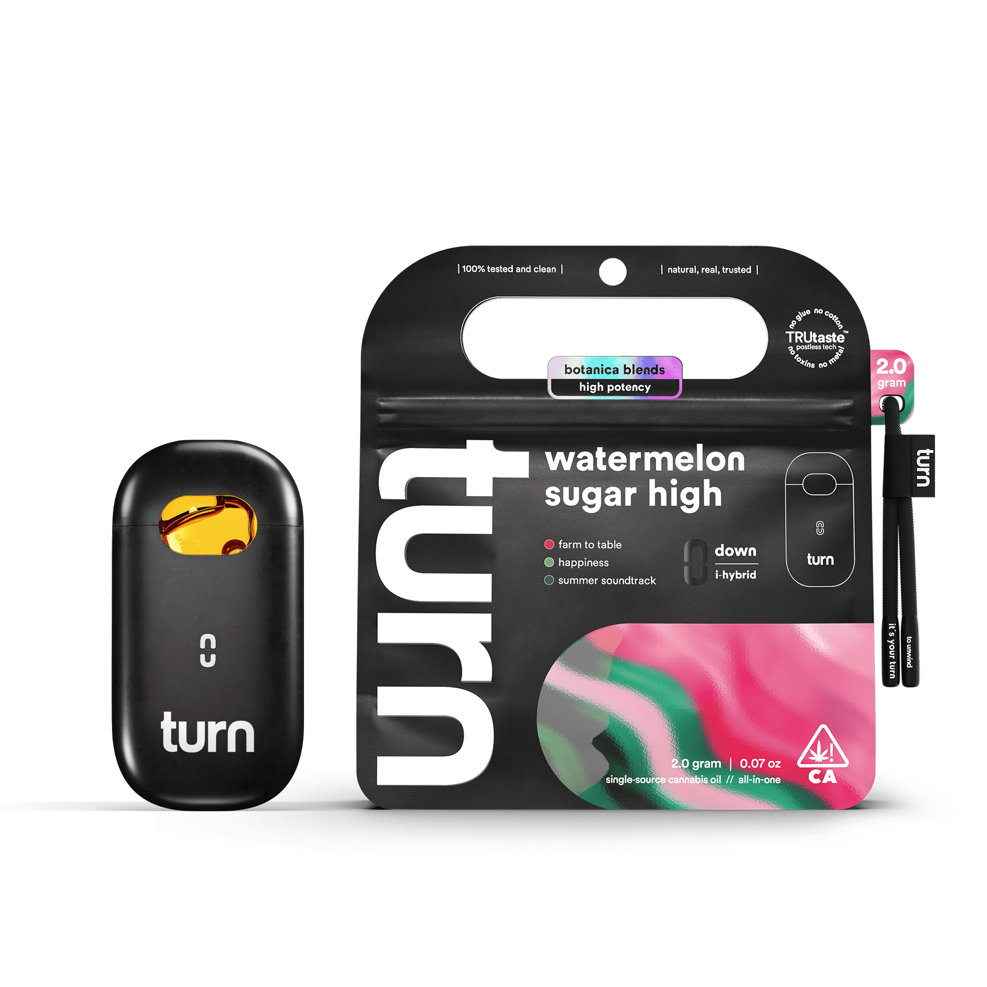 turn - Watermelon Sugar High | TurnOne Disposable | 2g - 1