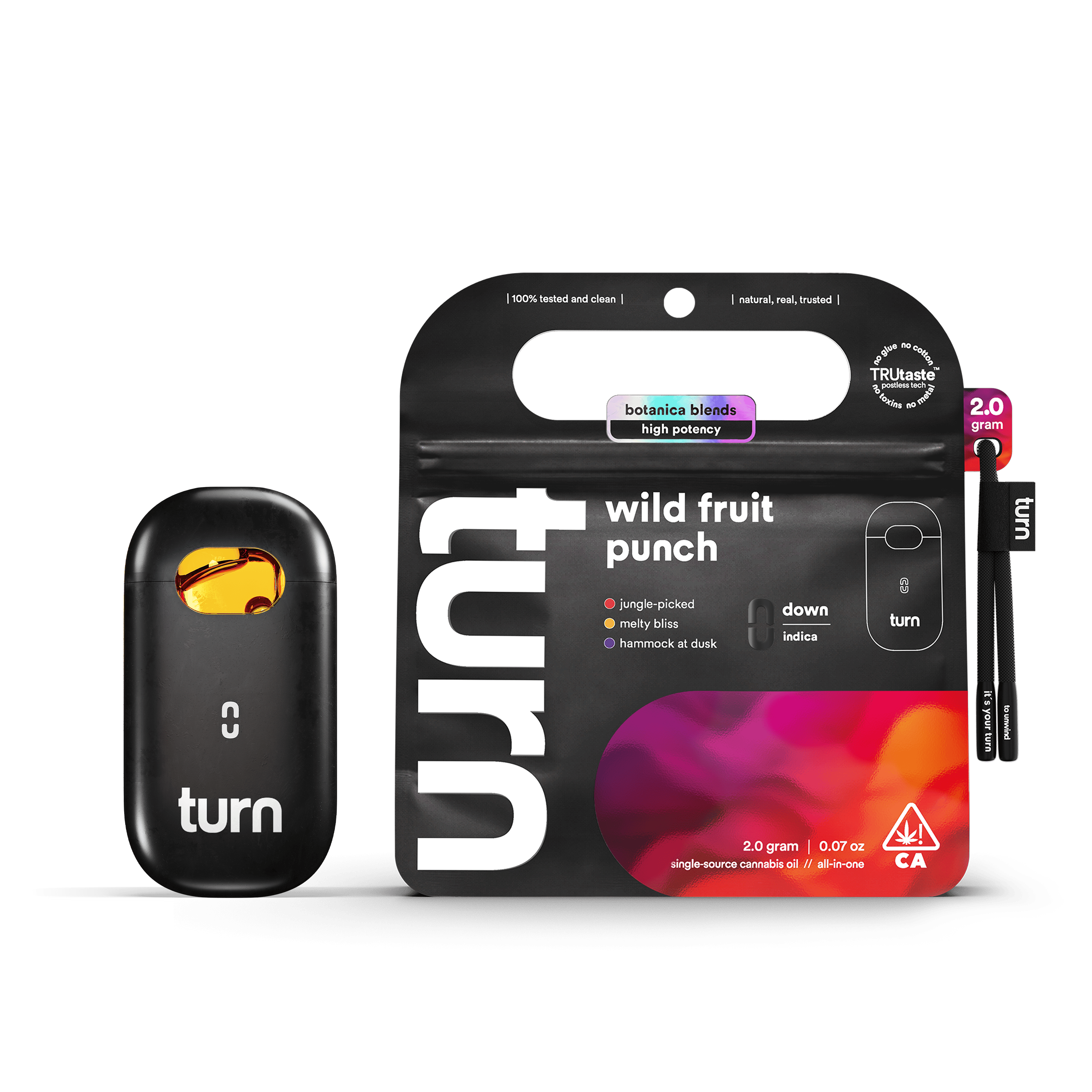 turn - wild fruit punch | turnone AIO disposable | 2g - 1